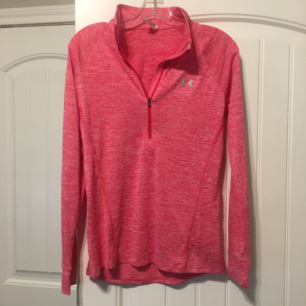 Under Armour Pink Quarter Zip